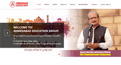 Desktop Screenshot of ahmedabadedugroup.org